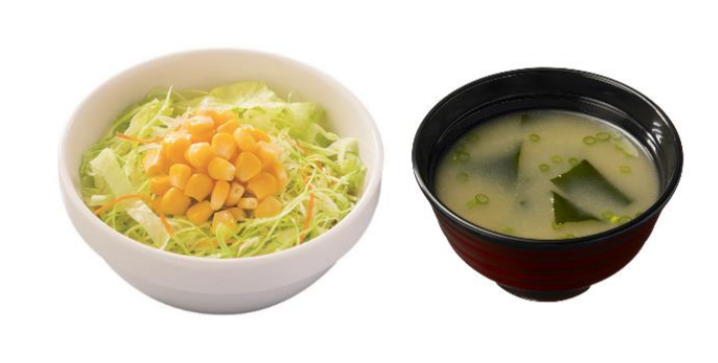 吉野家、2019年6月10日〜23日 QUICPay決済で「生野菜サラダ＆みそ汁 ...